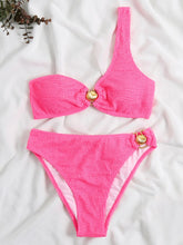 Load image into Gallery viewer, High Waist Bikini with Gold Connectors