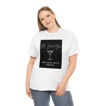 Load image into Gallery viewer, Bachelorette party t-shirts - She Said Yes (We Said Let's Party)!!