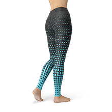 Load image into Gallery viewer, Blue Dots Leggings