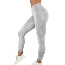 Load image into Gallery viewer, Woman's Leggings Running Fitness Yoga Pants With Pocket