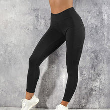 Load image into Gallery viewer, Woman's Leggings Running Fitness Yoga Pants With Pocket