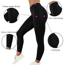 Load image into Gallery viewer, Woman's Leggings Running Fitness Yoga Pants With Pocket