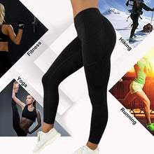 Load image into Gallery viewer, Woman's Leggings Running Fitness Yoga Pants With Pocket