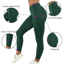 Load image into Gallery viewer, Woman's Leggings Running Fitness Yoga Pants With Pocket