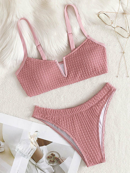 V-wired Bikini Sexy Women's Beach Swimsuit