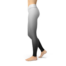 Load image into Gallery viewer, White Black Leggings
